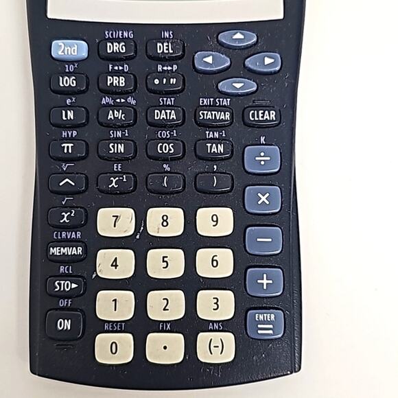 Texas Instruments TI-30XIIS Calculator Black and Blue Science Engineering Works - Picture 4 of 8